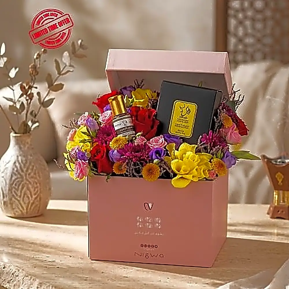 Na'em Al Oud - Pure Dehn Oud (3ml) with Nigwa box