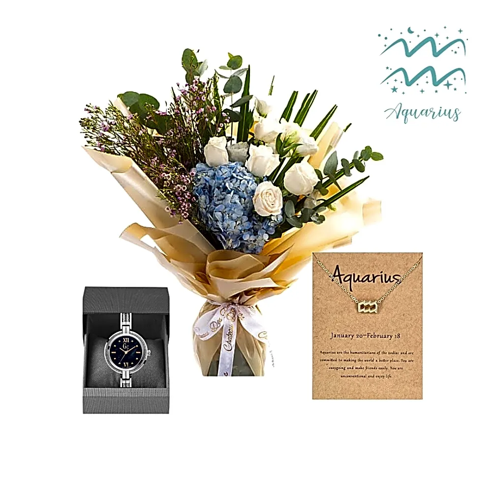 Aquarius bouquet.