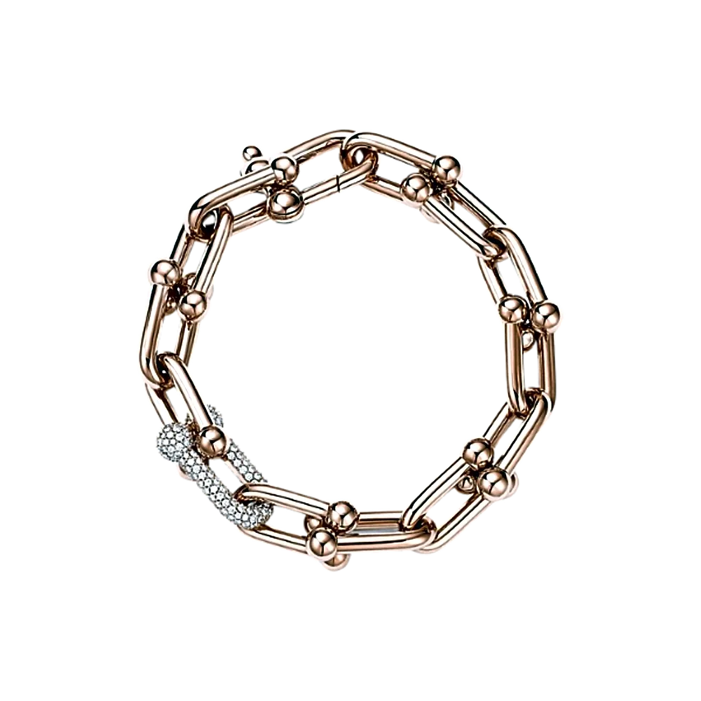 Tiffany style gold bracelet 3