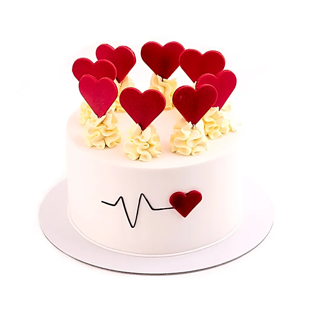 Heartbeat Cake