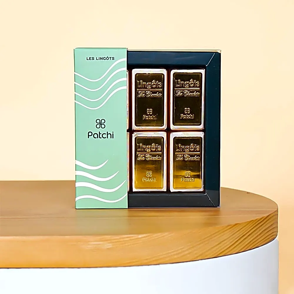 Patchi Chocolate Gift Box – 6 Gold Bars