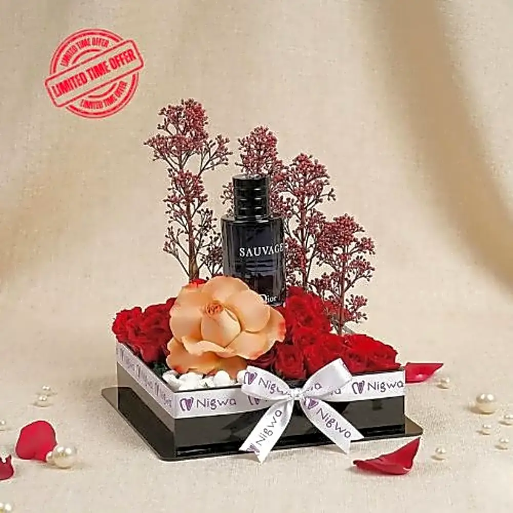 Dior Sauvage Magic with Flowers