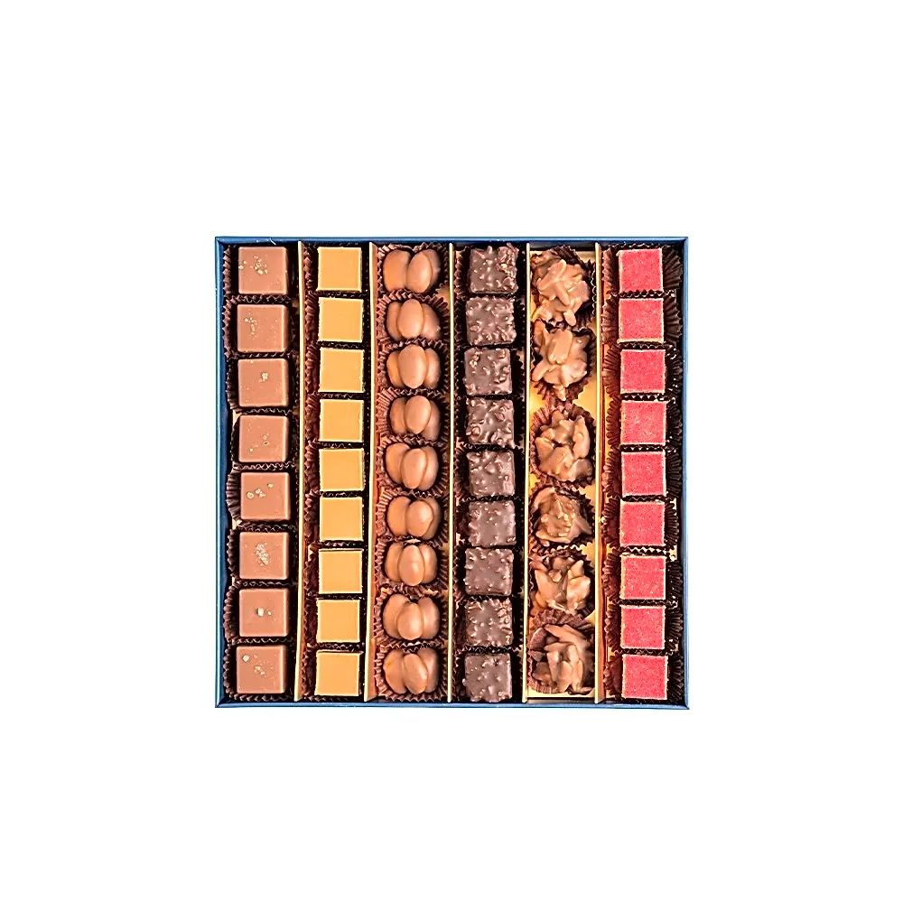 Daima Praline Chocolate 6 Flavor Set 495gmChocolate Gift, Luxury Gift, Praline Chocolate Gift Box, هدية شوكولاتة, هدية فاخرة, بوكس شوكولاتة برالين