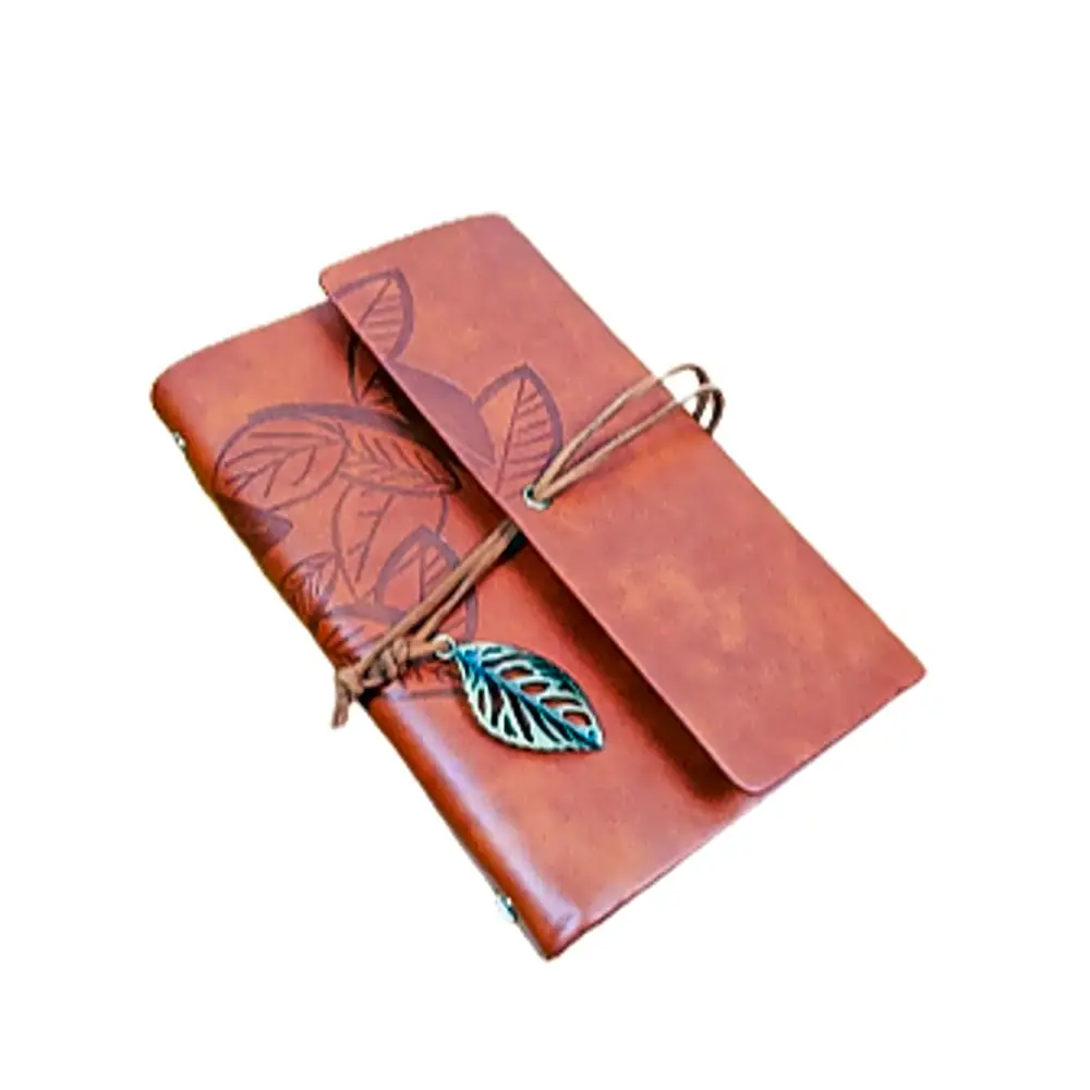 Unique Leather Brown Notebook