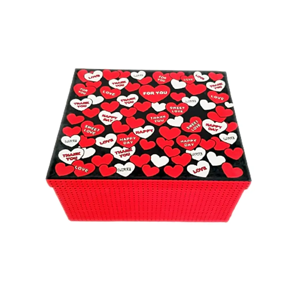 Red square gift box