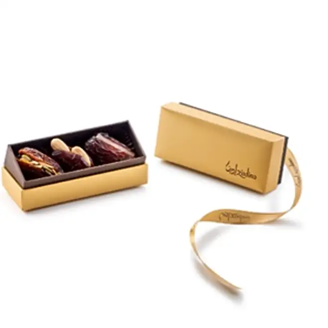 Gold Small Rectangle-3 pieces of Dates