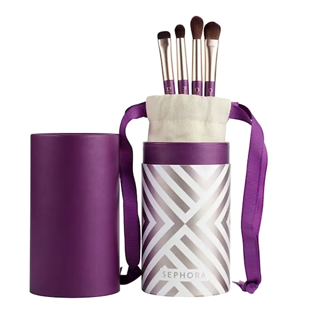 Sephora Collection Full Eyes Brush Set Of 4 Eye Make-Up Brushes