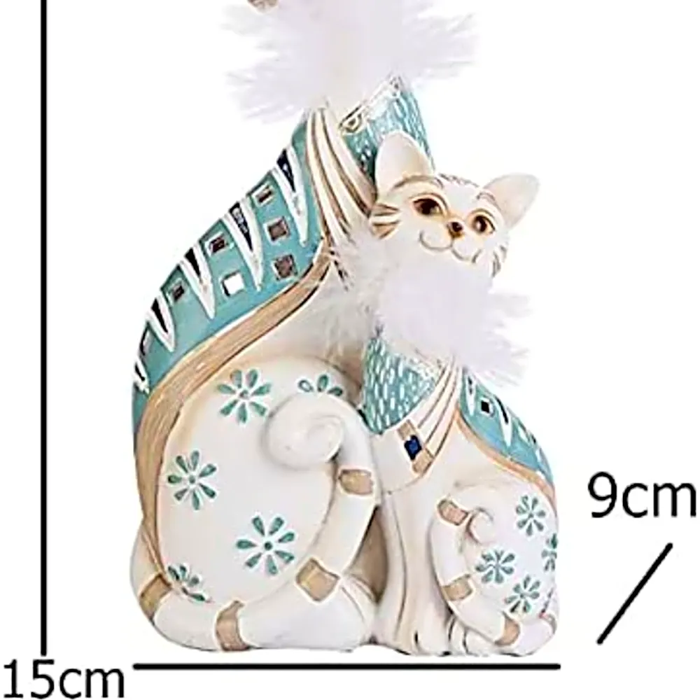 Miniature example of mother and baby from resin mother and baby kitty