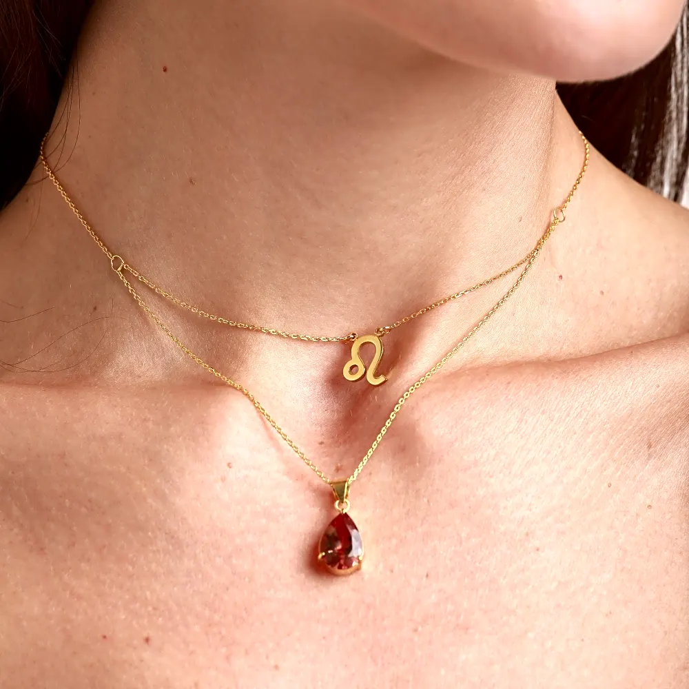 Sparkle Necklace- Leo