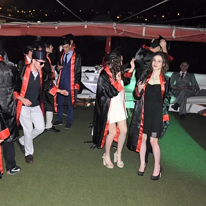 Graduation Party for 50 guests at Majesty 101ft Yacht