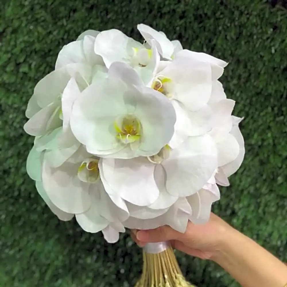 Phalaenopsis with dry wheat