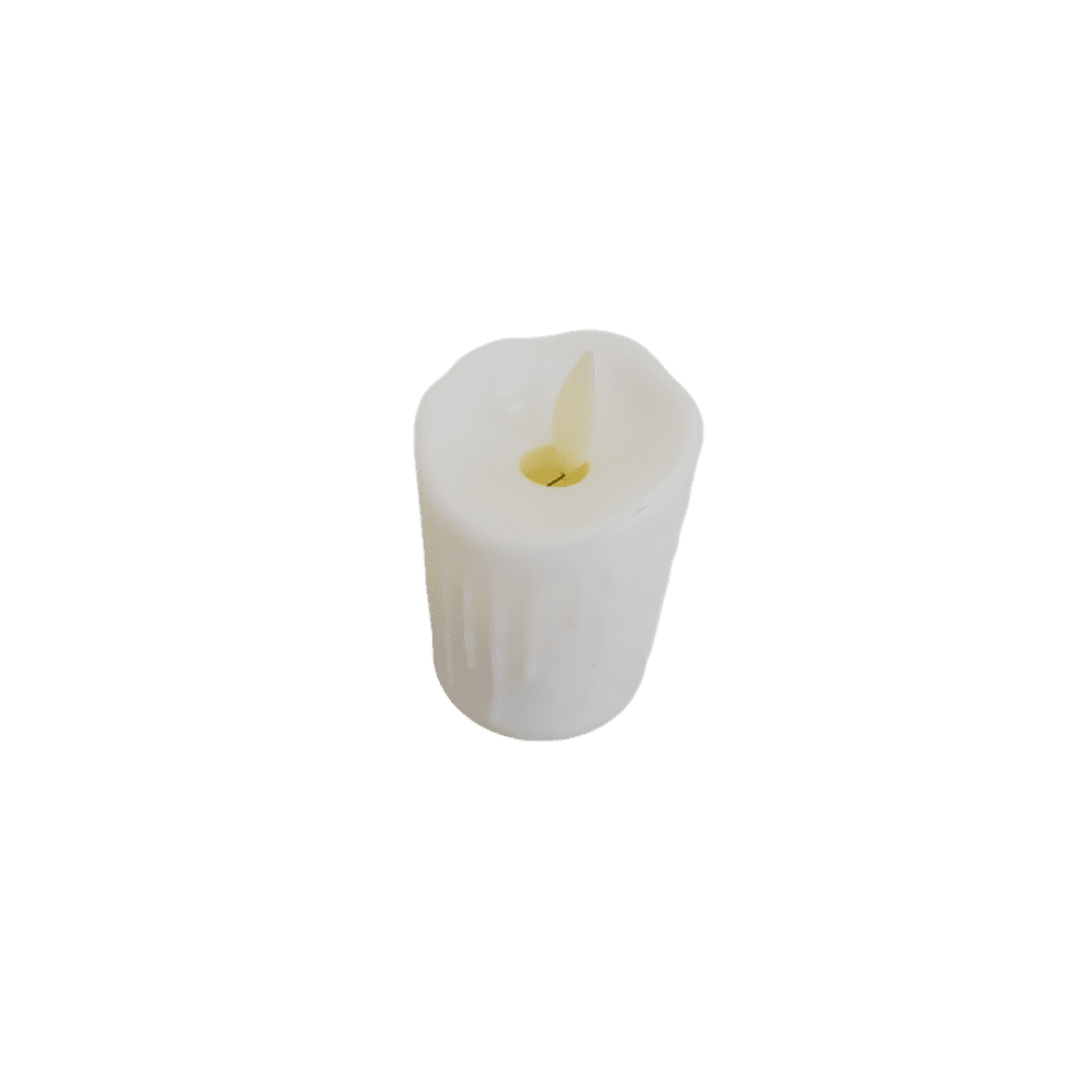 White color candle