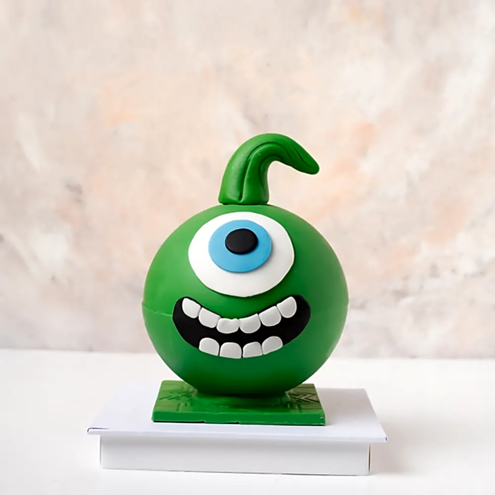 Green one eye monster