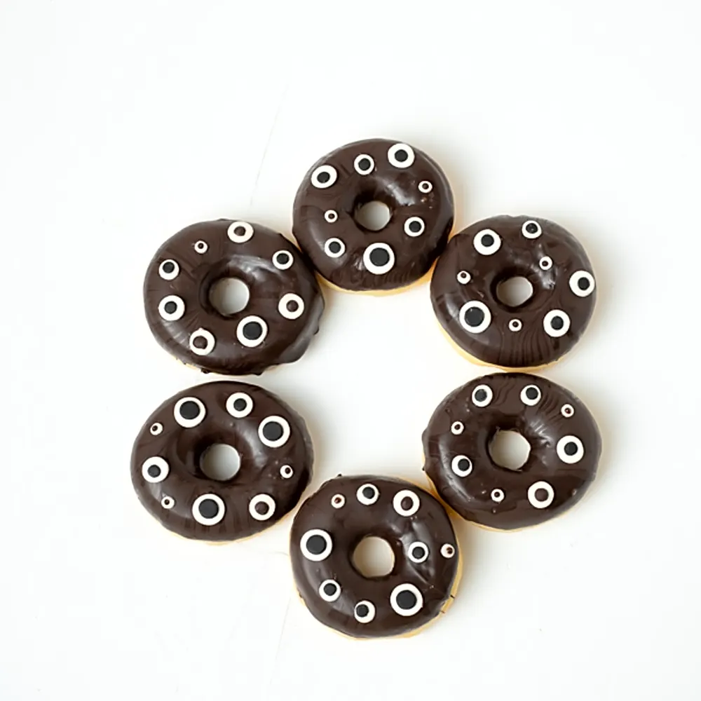 Halloween Monster Eyes Donuts