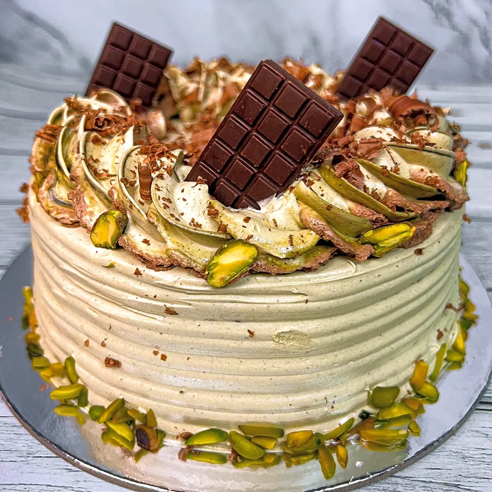 Chocolate Pistachio Cake