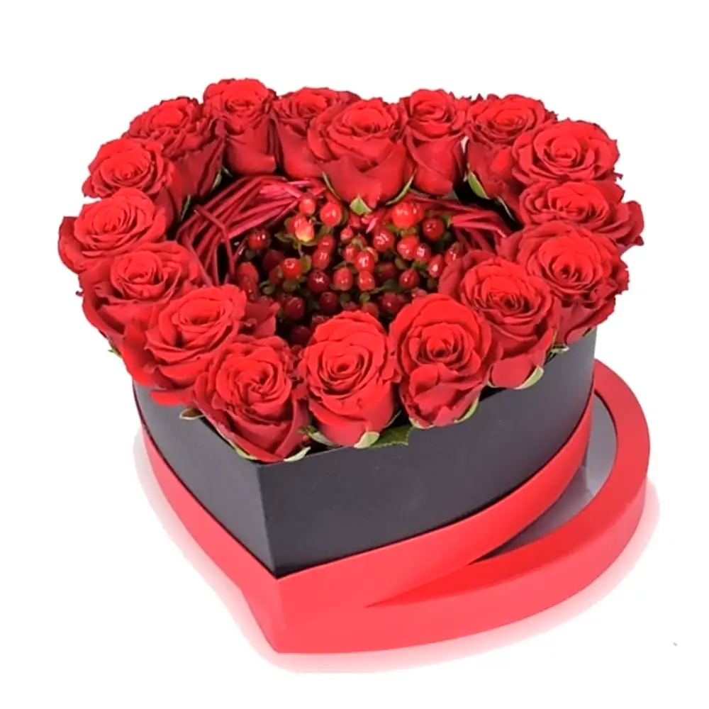 OPEN HEART – ROSES N BERRIES