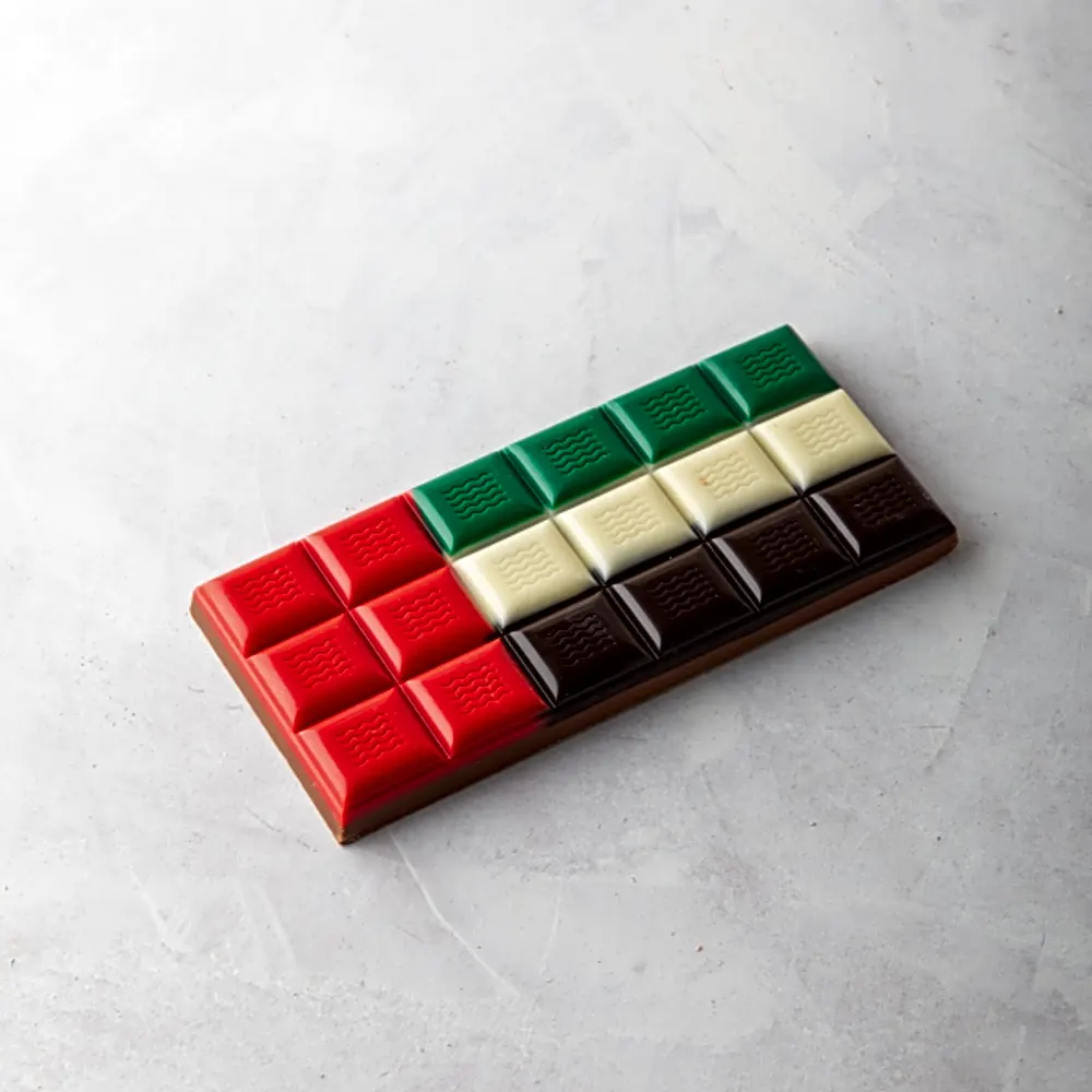 UAE FLAG CHOCOLATE BAR