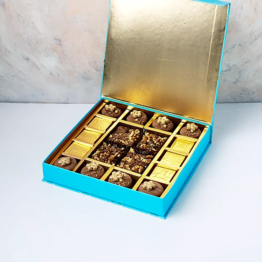 Brownies and Cookies Diwali gift Box