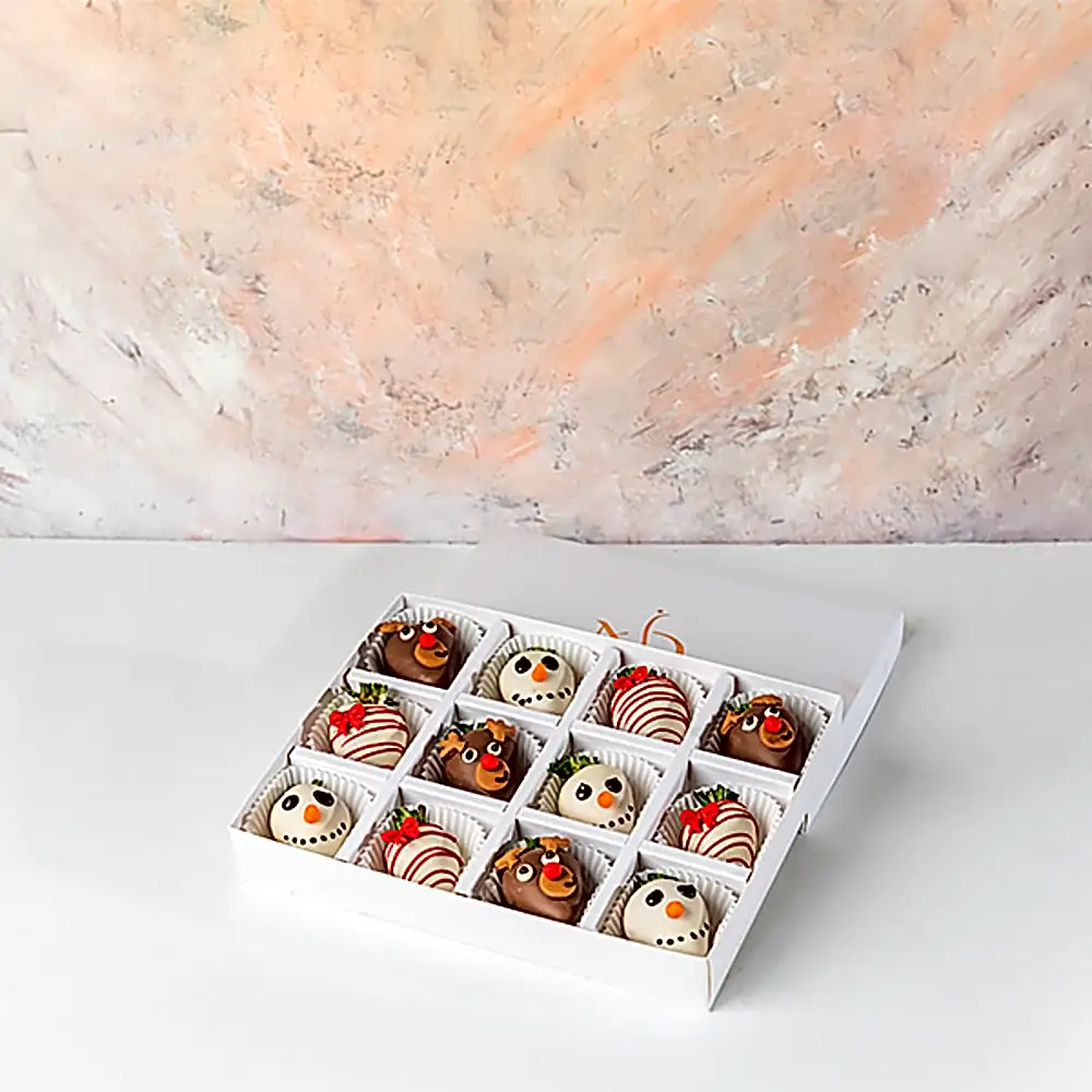 Assorted Christmas Strawberries Collection  by NJD