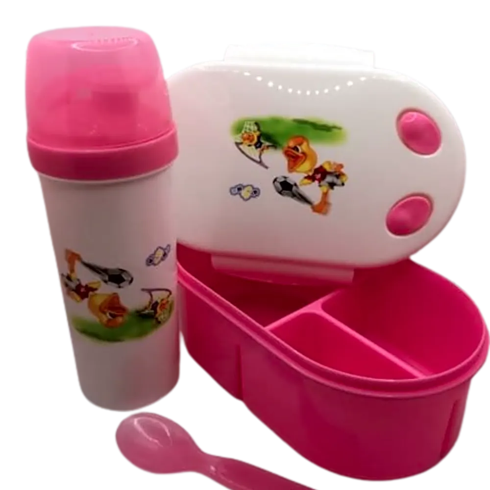 Food container and water container for children