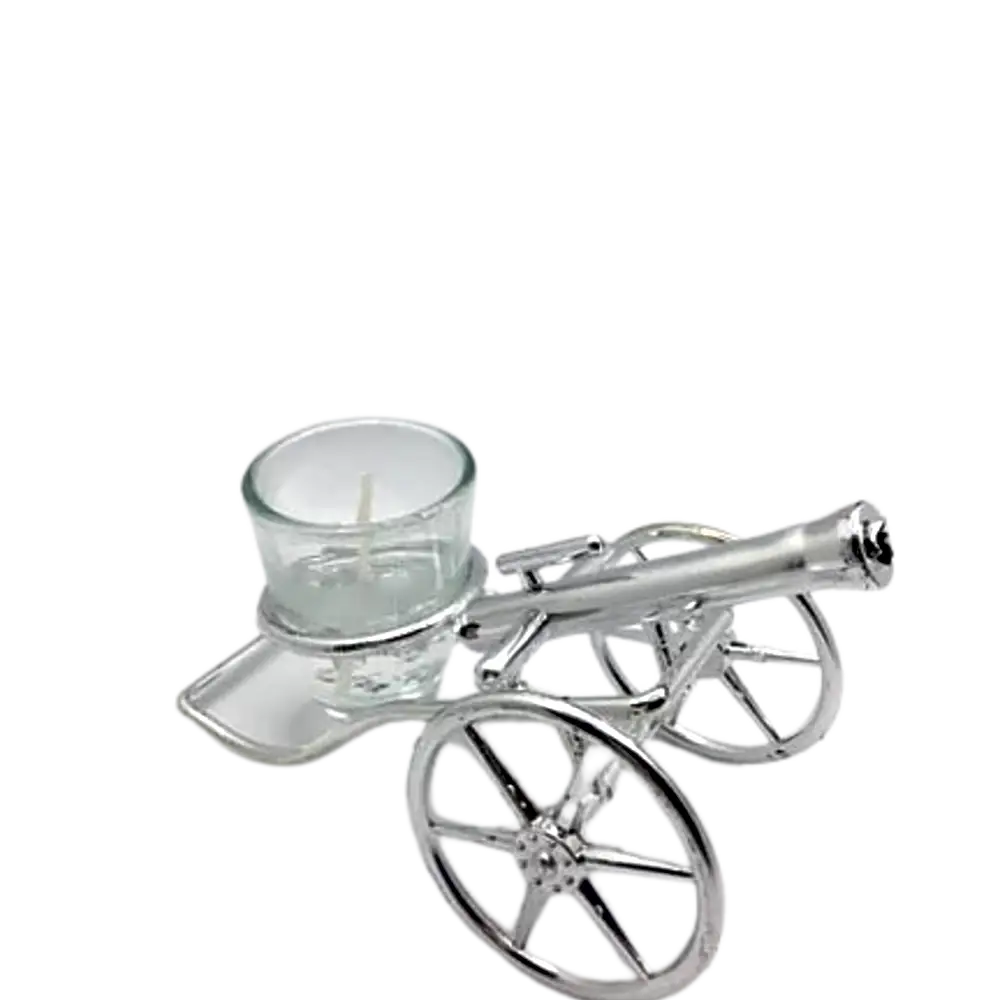 Decorative candle cannon candle holder1