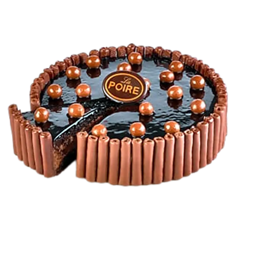 fudge chocolate cake with nutella