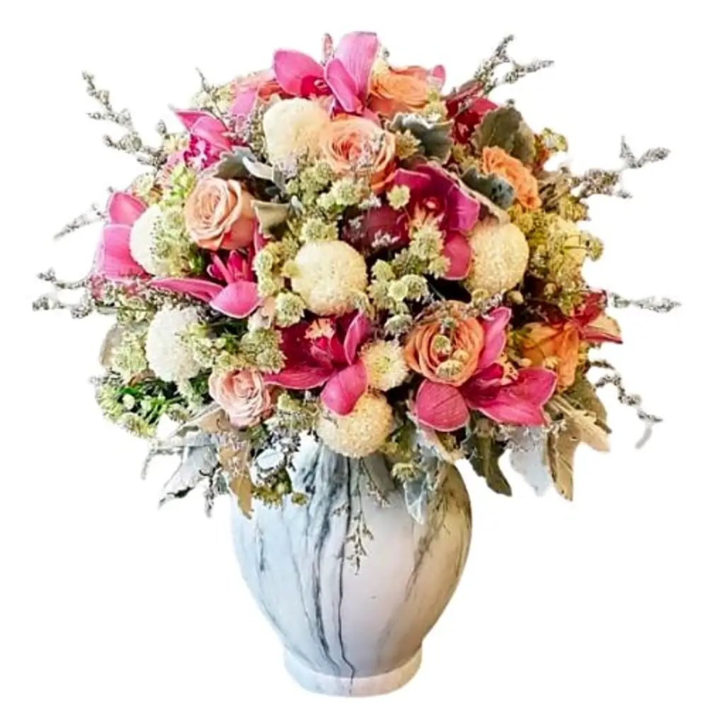 ELEGANT FLOWERS IN VASE
