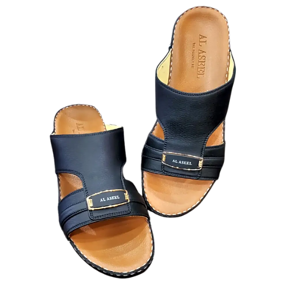 Al Aseel Sandal for Men ( Black)
