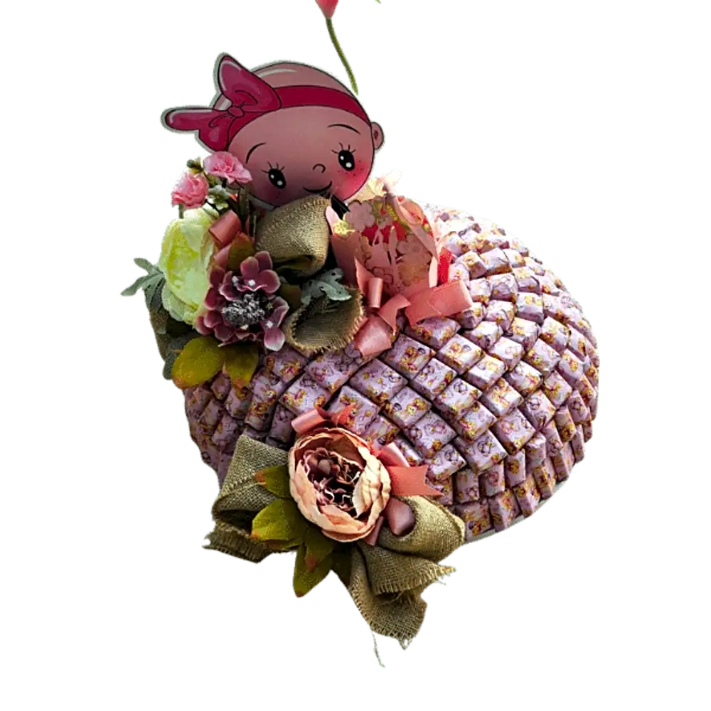 Belgian chocolate for newborn girl 3