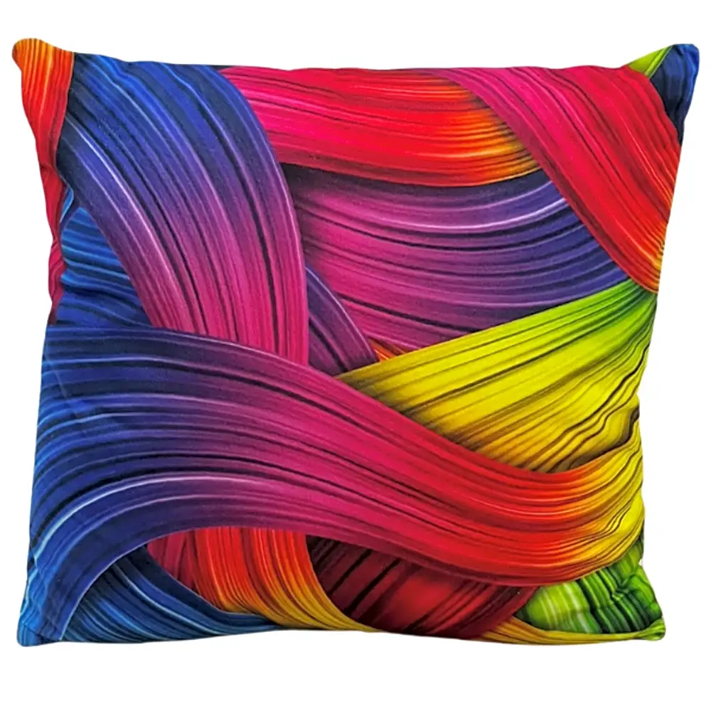 Color mix pillow