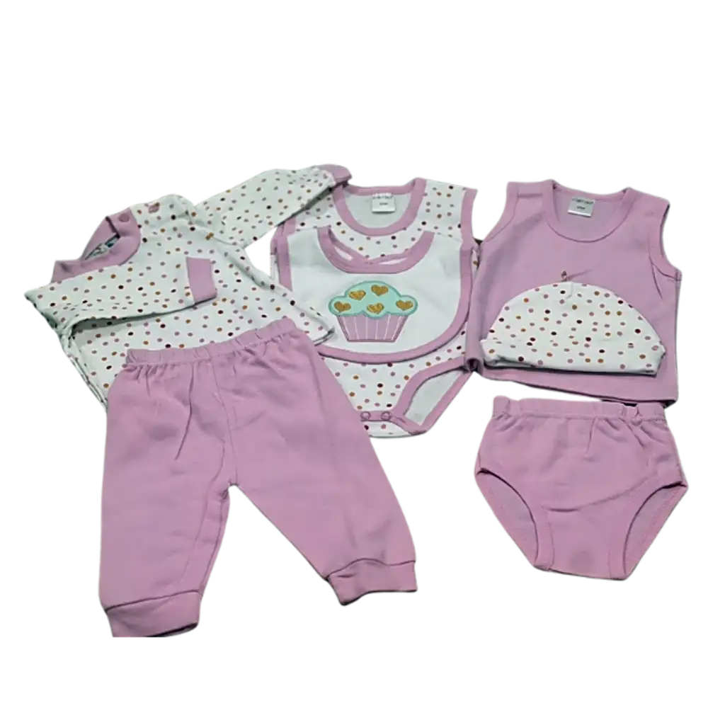 Underwear set for newborn girls