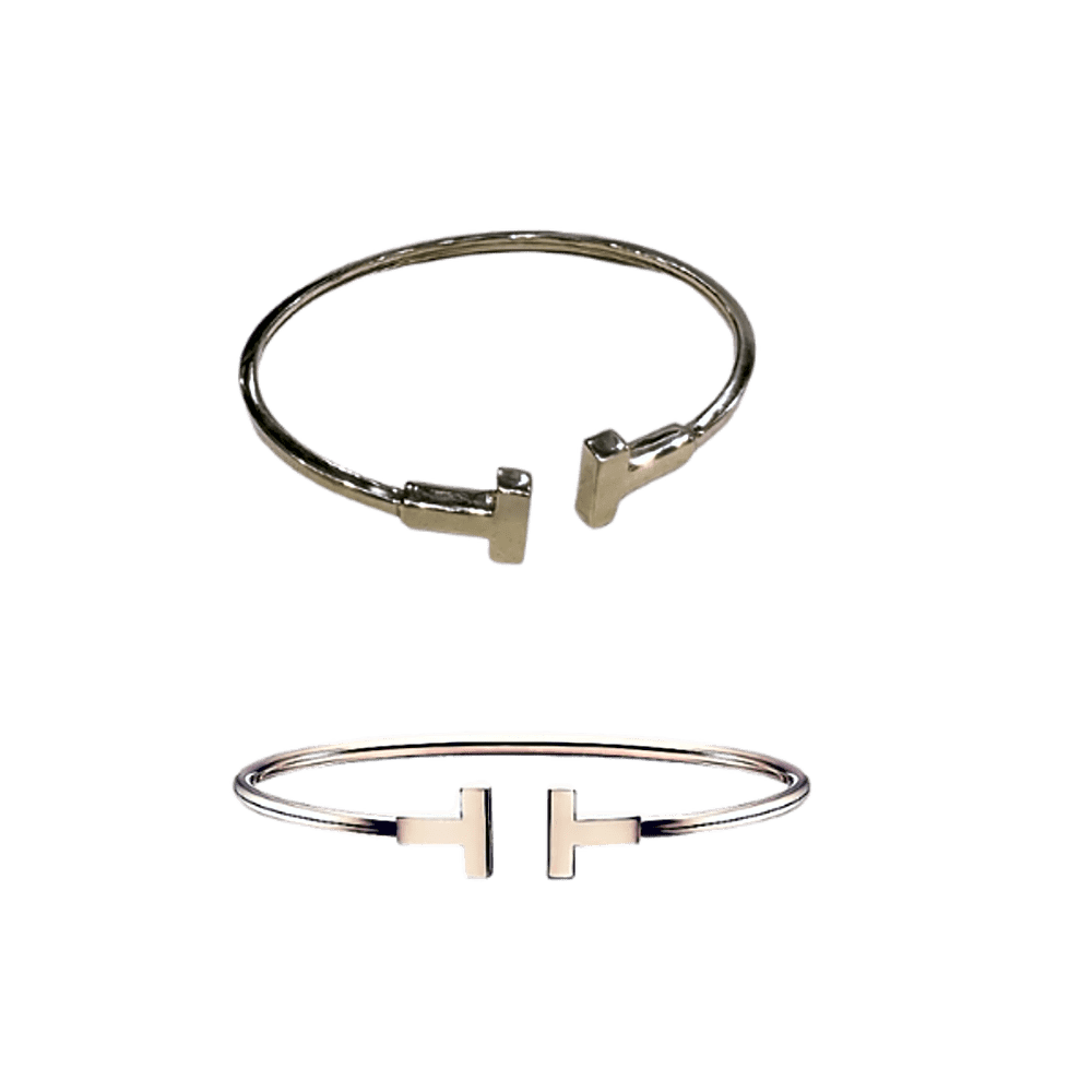 Tiffany style  gold bracelet 2