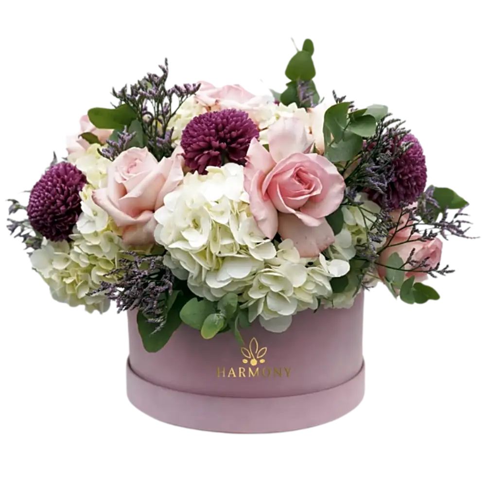 Assorted flowers and Pink Roses