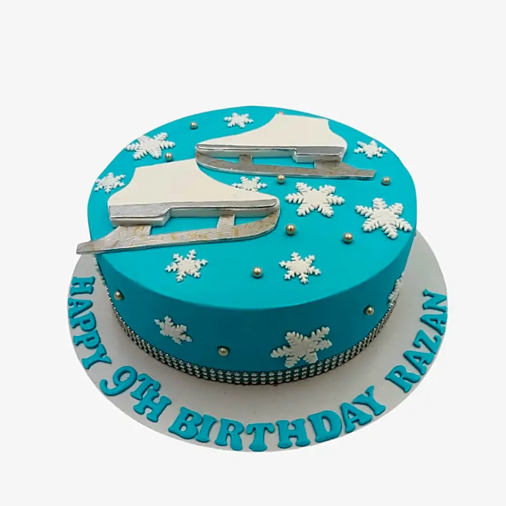 Ice Skate Cake