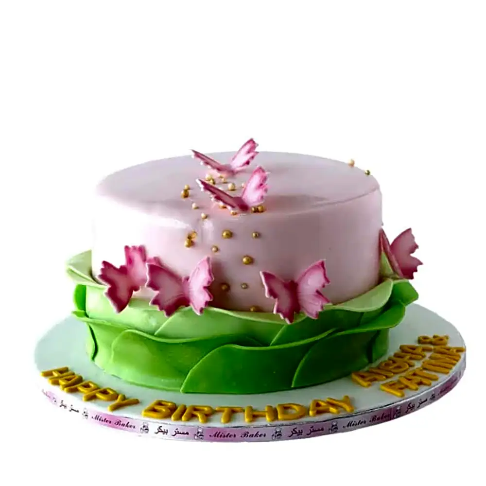 Butterflies Cake