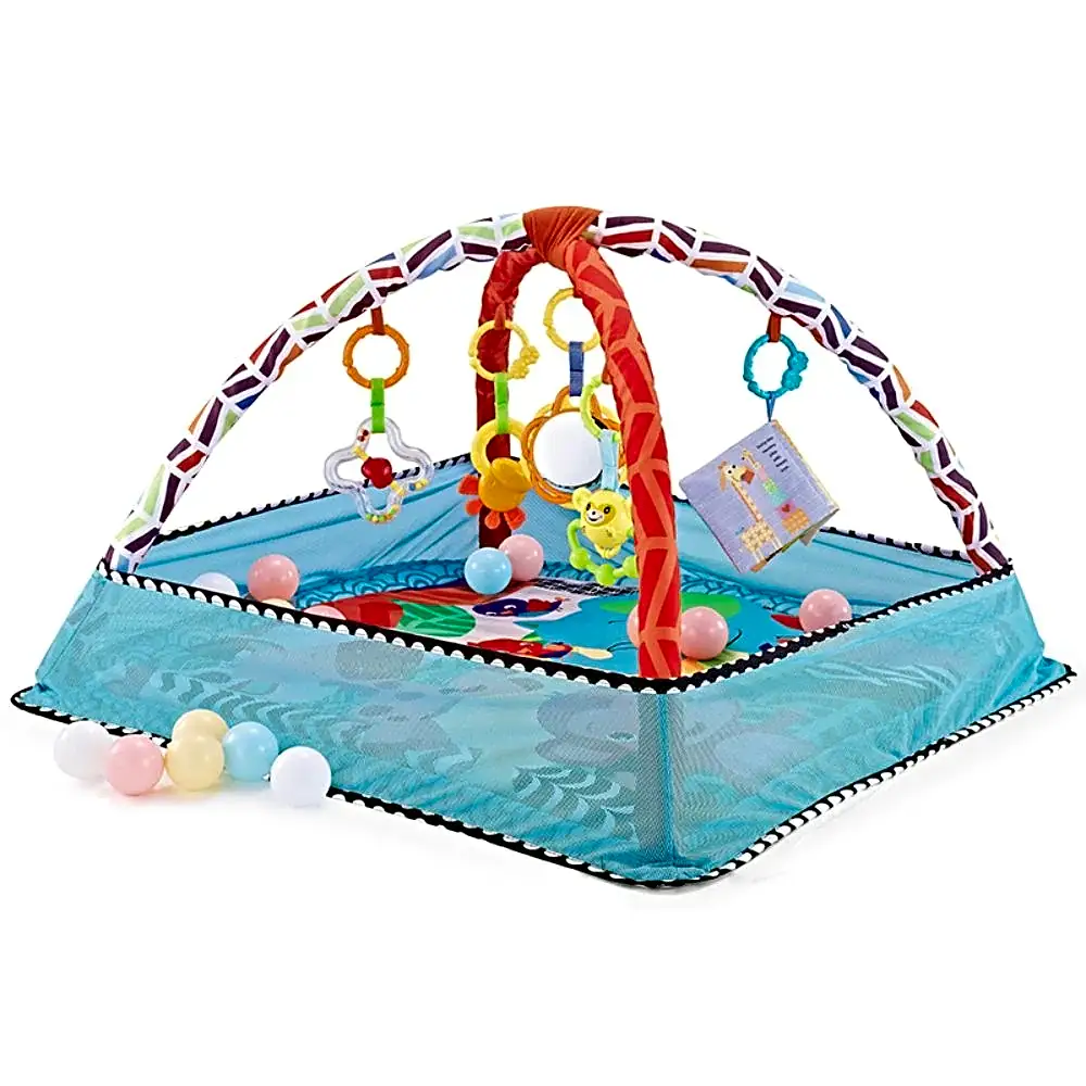 Little Angel Baby Playmat Activity Gym - Blue