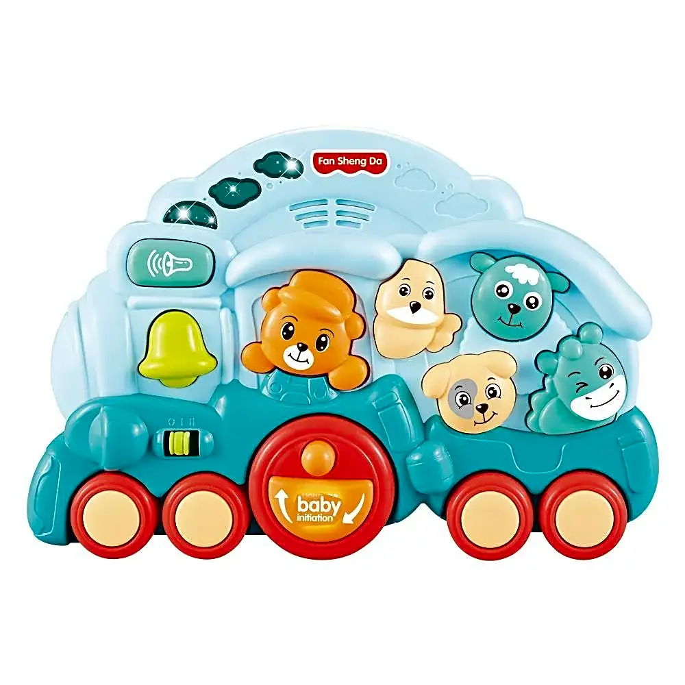 Little Angel Baby Toys Activity Animal Train Play Center Toy