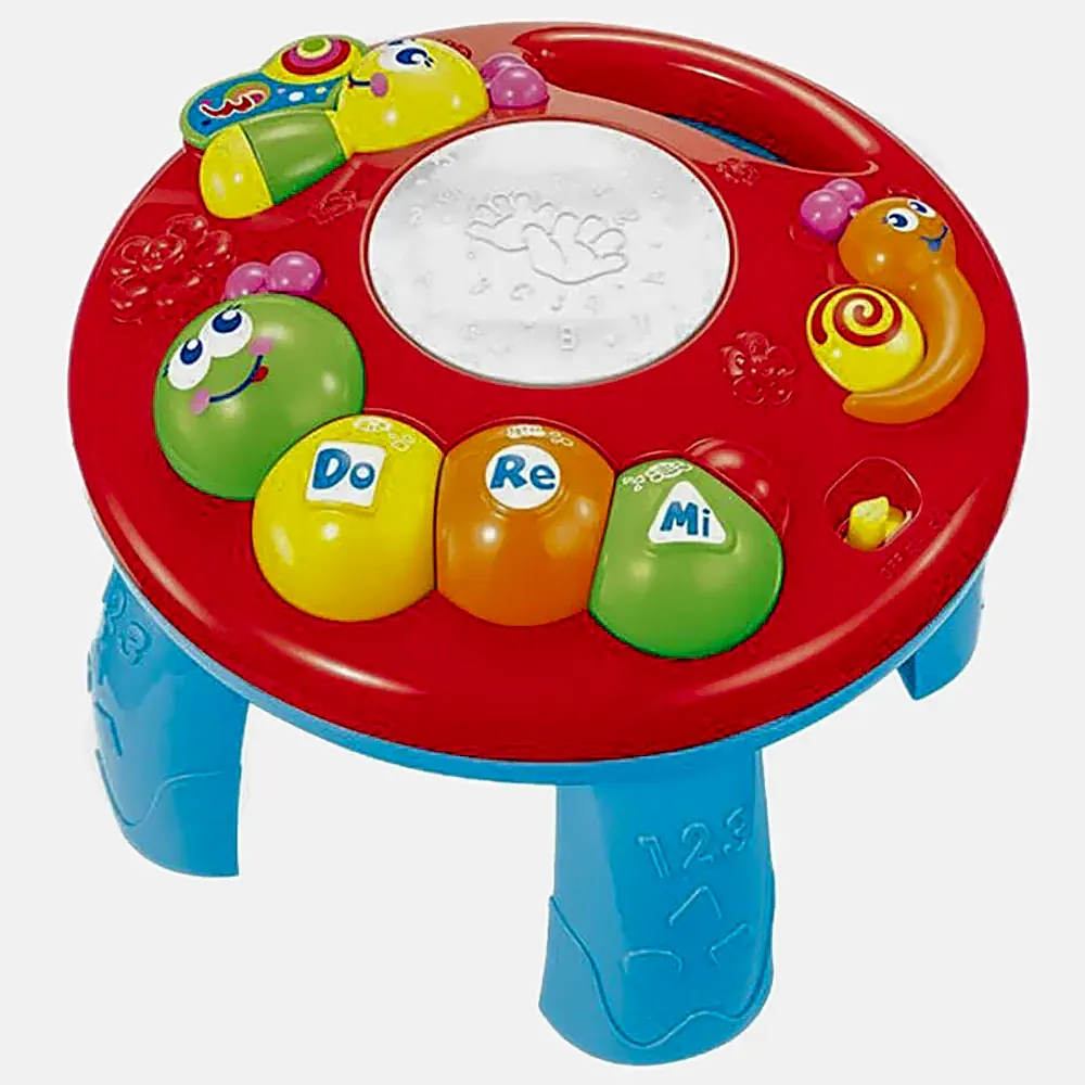 Little Angel Baby Toys Musical Learning Table - Red