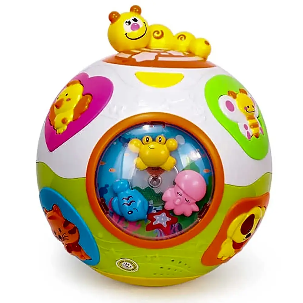 Hola Baby Toys Toddler Crawl Toy with Music