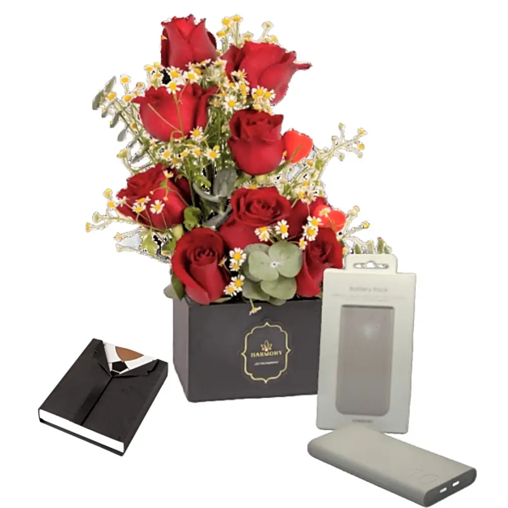 Corporate Gifts flowers with chocolate 5