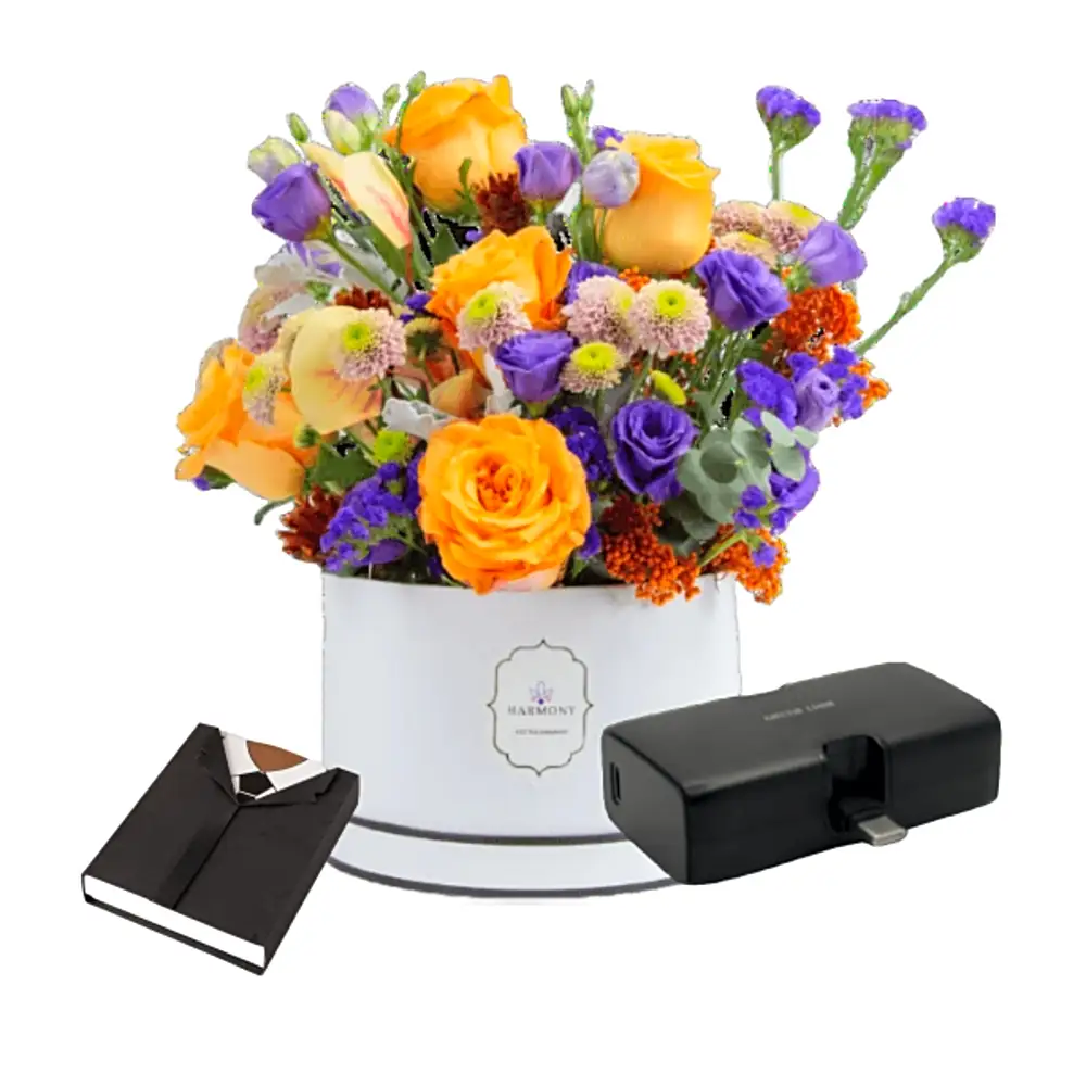 Corporate Gifts flowers with chocolate 9