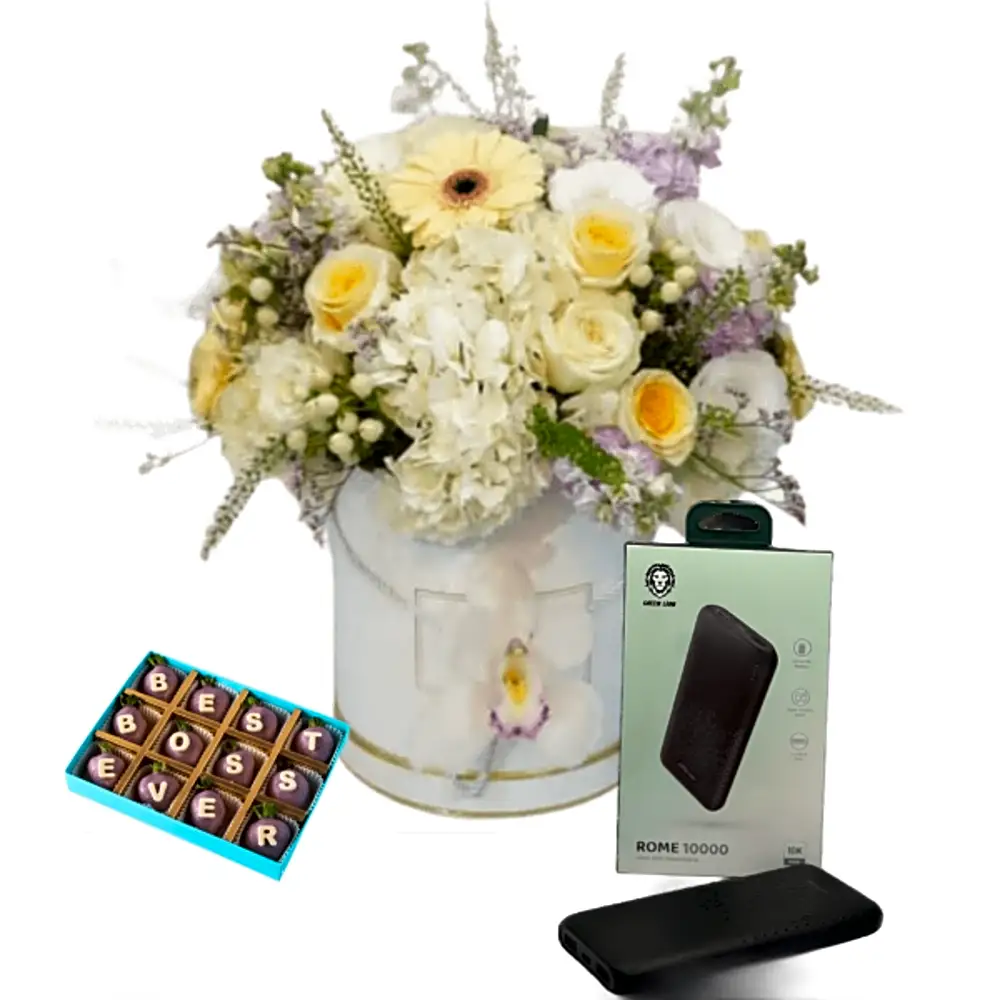 Corporate Gifts flowers with chocolate  19
