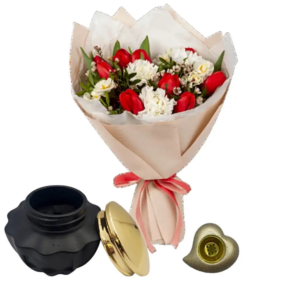 Corporate Gifts flowers with mubkhara 1