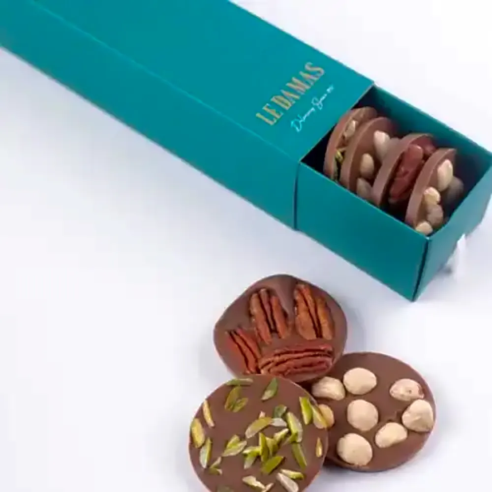 Circle milk chocolate