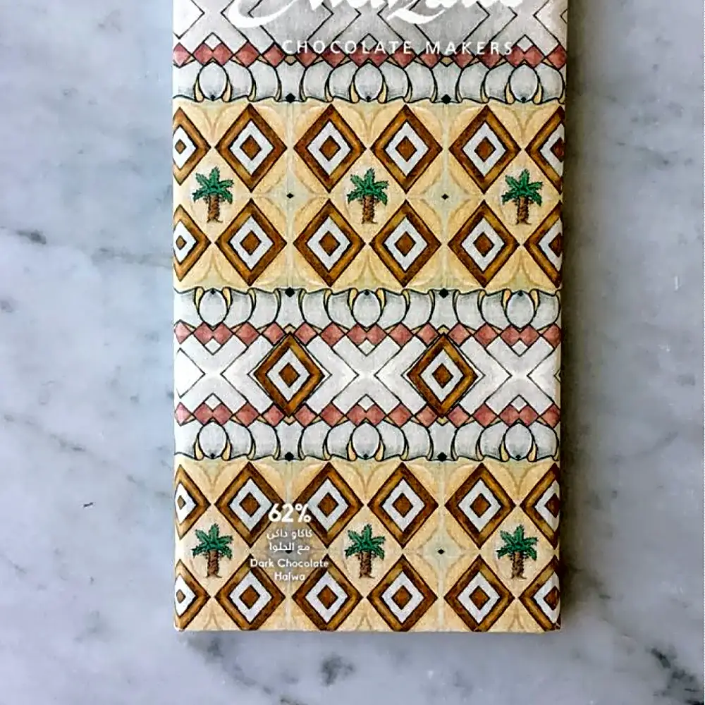 62% Dark Chocolate with Halwa