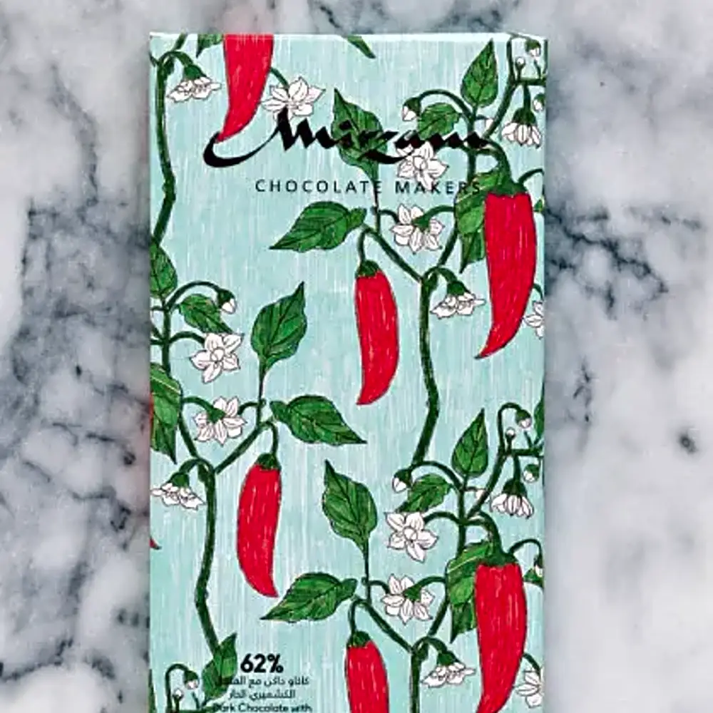 62% Dark Chocolate with Kashmiri Chilli