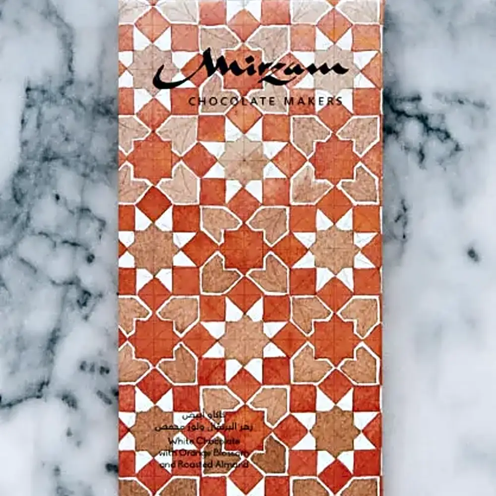 White Chocolate with Orange Blossom & Roasted Almond