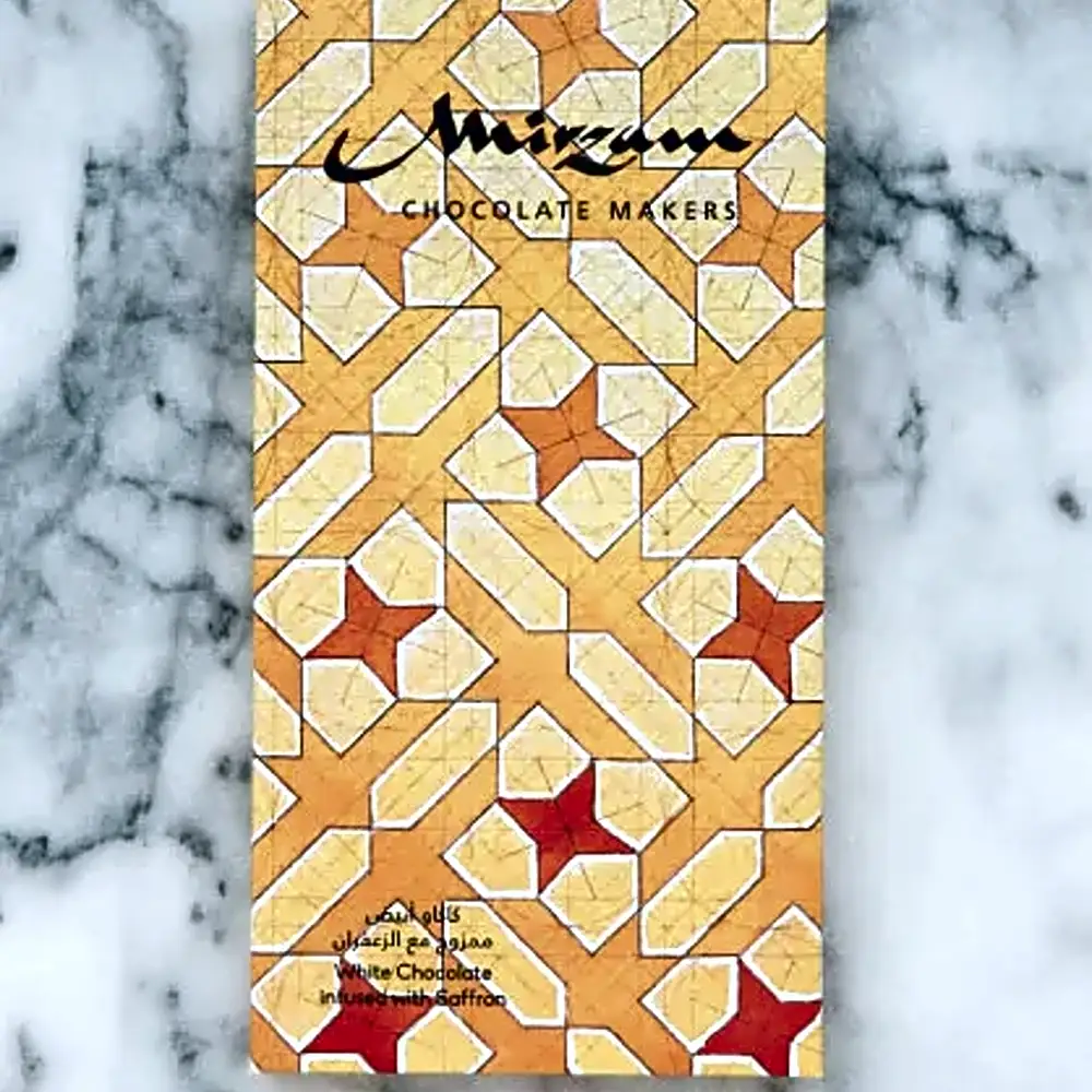 White Chocolate infused with Saffron