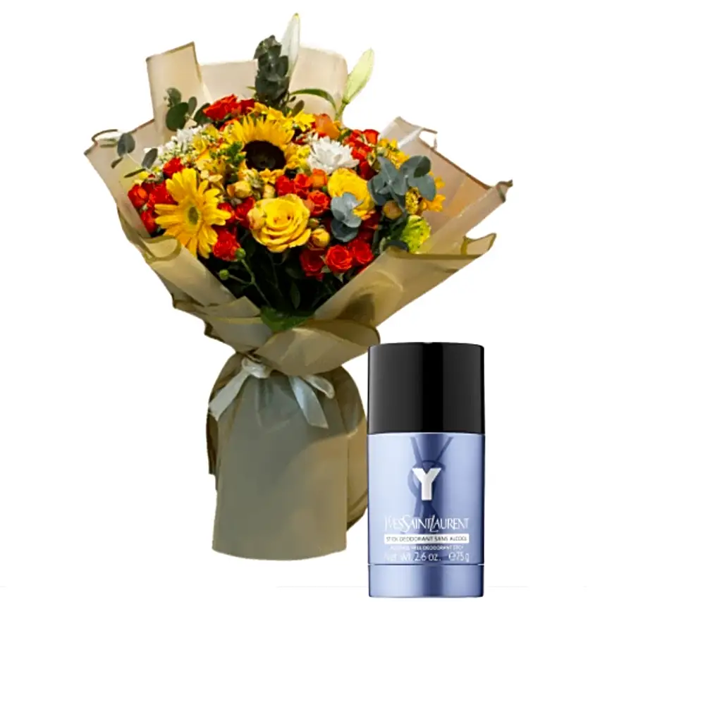 Special bouquet and perfume only for her 10