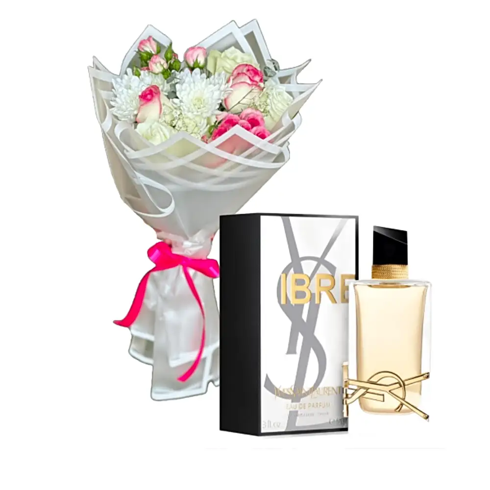 Special bouquet and perfume only for her 11